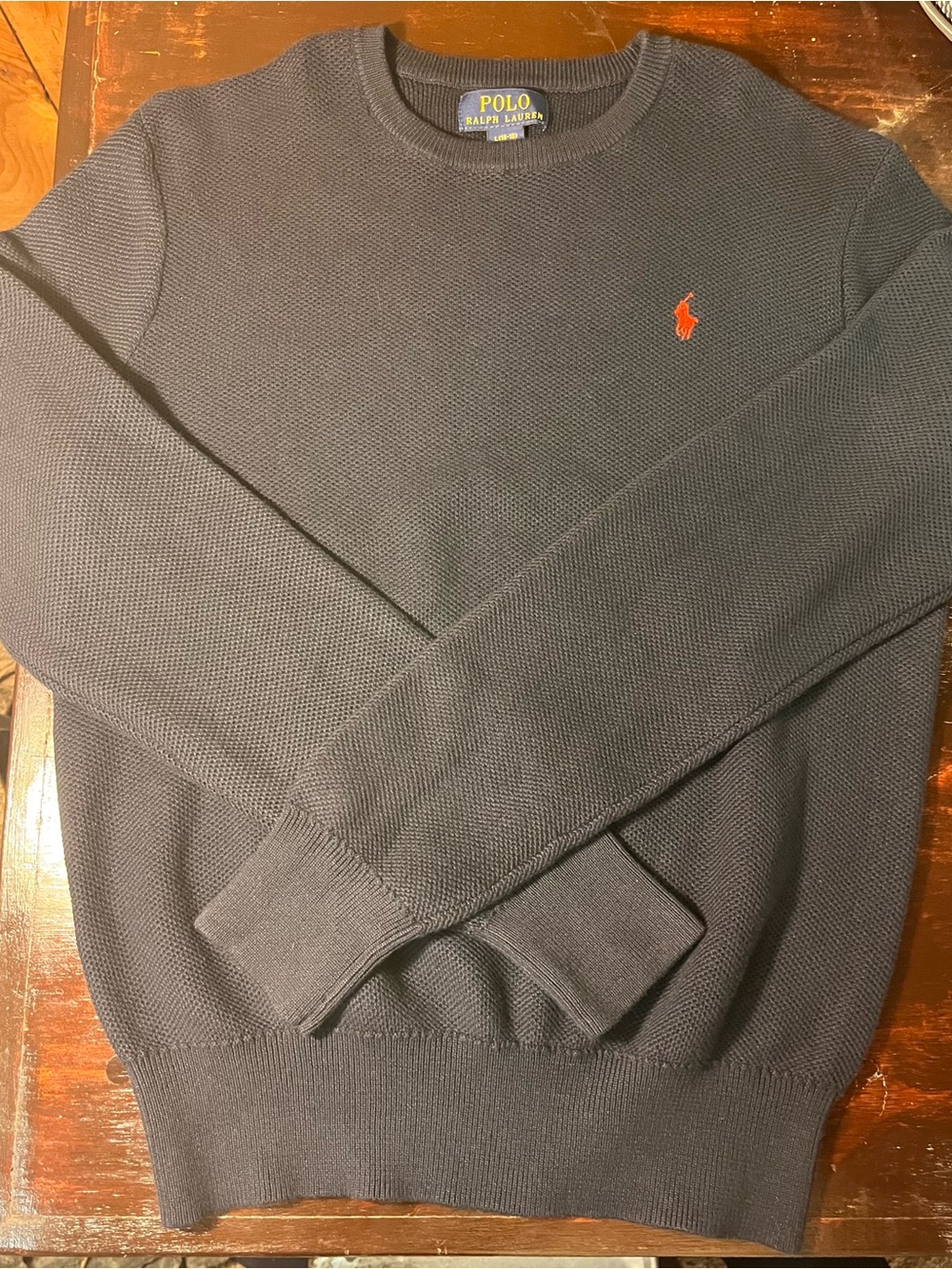 Polo Ralph Lauren Dark Navy Crewneck Sweater 14/16 kids